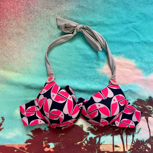 Marc by Marc Jacobs Swimwear red, black, and tan bikini, Sz Xs - Picture 2 of 11